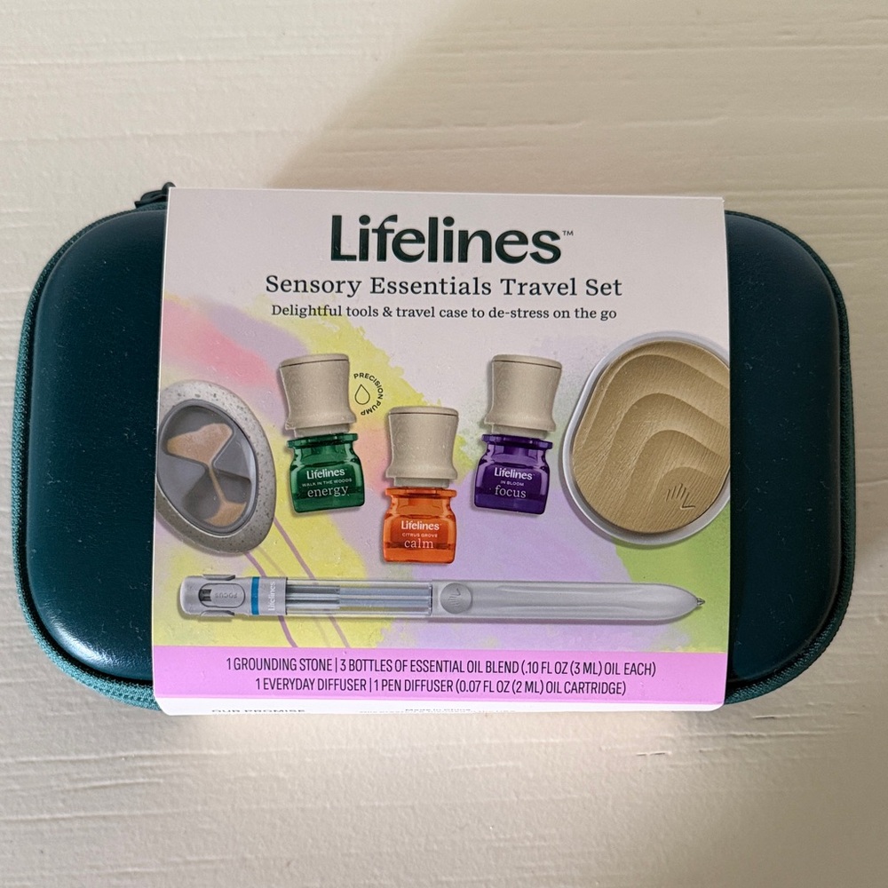Sensory Essential Oil Stress Relief Travel Set